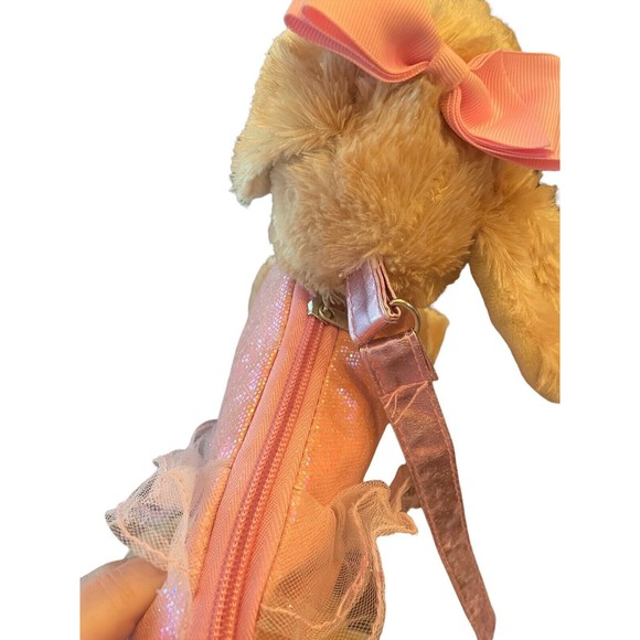 Pink Cockapoo Puppy with tutu Purse Bag Girls Cocker Spaniel Dog P7 - Picture 4 of 4